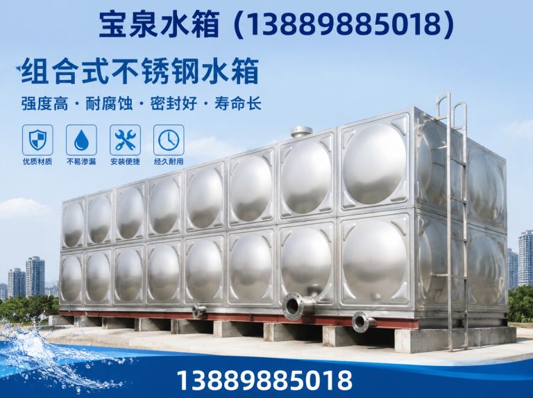 于洪区生活水箱展示图