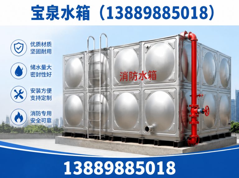 于洪区组合式不锈钢水箱展示图